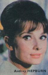 1966 Victoria Vedetten Parade Album 1 #86 Audrey Hepburn Front