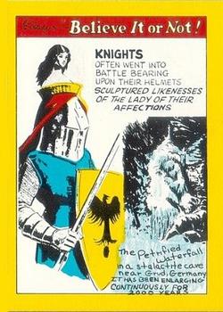 1970 Fleer Ripley's Believe It Or Not #NNO Knights Front