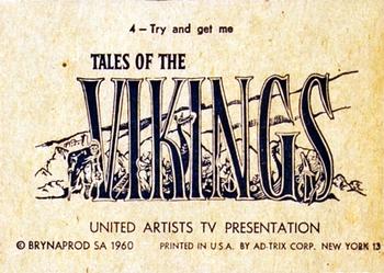 1960 Ad-Trix Corp. Tales of the Vikings #4 Try And Get Me Back