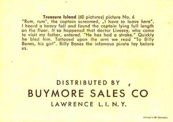 1960 Buymore Sales Treasure Island (W527) #6 Rum Rum The Captain Back