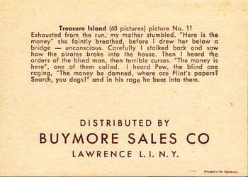 1960 Buymore Sales Treasure Island (W527) #11 Exhausted From Back