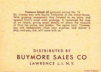 1960 Buymore Sales Treasure Island (W527) #14 Dr. Livesey Was Back