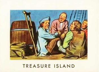 1960 Buymore Sales Treasure Island (W527) #17 The Hispaniola Front