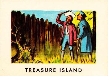 1960 Buymore Sales Treasure Island (W527) #31 I Crept To The Blockhouse Front