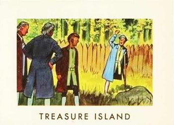 1960 Buymore Sales Treasure Island (W527) #32 It Was Long John Silver Front