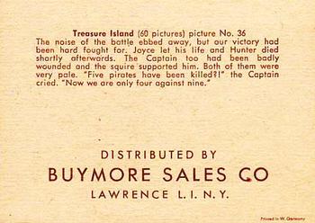 1960 Buymore Sales Treasure Island (W527) #36 The Noise Of The Battle ... Back