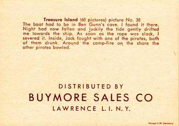 1960 Buymore Sales Treasure Island (W527) #38 The Boat Had To Be Back