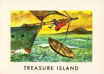 1960 Buymore Sales Treasure Island (W527) #40 Then As I Happened Front
