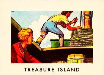1960 Buymore Sales Treasure Island (W527) #42 Hands Then Asked Front