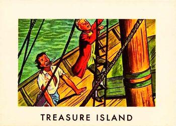 1960 Buymore Sales Treasure Island (W527) #44 With Sudden Impact Front