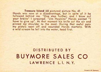 1960 Buymore Sales Treasure Island (W527) #45 Hands Was Now Back