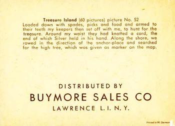 1960 Buymore Sales Treasure Island (W527) #52 Loaded Down With Back