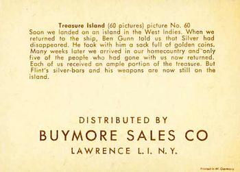 1960 Buymore Sales Treasure Island (W527) #60 Soon We Landed Back