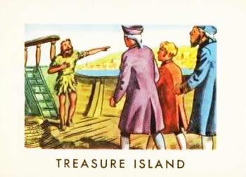 1960 Buymore Sales Treasure Island (W527) #60 Soon We Landed Front