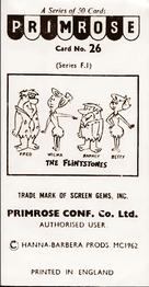 1963 Primrose Confectionery The Flintstones #26 May I make a suggestion Barney Back