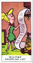 1963 Primrose Confectionery The Flintstones #36 Wilma's Shopping List Front
