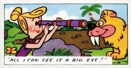 1963 Primrose Confectionery The Flintstones #43 All I can see is a big eye! Front