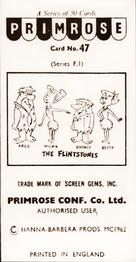 1963 Primrose Confectionery The Flintstones #47 I'll have this one ... Fred Back