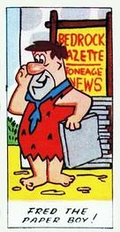 1963 Primrose Confectionery The Flintstones #48 Fred the Paper Boy! Front
