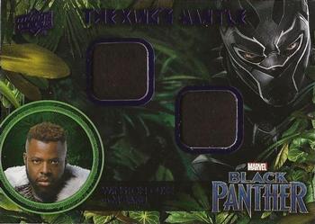 2018 Upper Deck Marvel Black Panther - The King's Mantle Memorabilia #KM-MB M'Baku Front