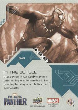 2018 Upper Deck Marvel Black Panther - Streets of Wakanda #SW1 In the Jungle Back
