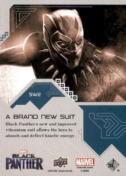 2018 Upper Deck Marvel Black Panther - Streets of Wakanda #SW2 A Brand New Suit Back