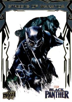 2018 Upper Deck Marvel Black Panther - Streets of Wakanda #SW6 Deadly Claws Front