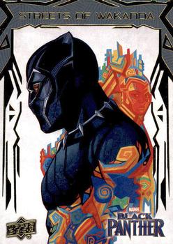 2018 Upper Deck Marvel Black Panther - Streets of Wakanda #SW10 A Colorful Community Front
