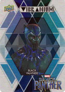 2018 Upper Deck Marvel Black Panther - Wakandan Vibranium Metal #WV-5 Black Panther Front