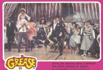 1978 O-Pee-Chee Grease #35 Giving the Dancing Shoes a Workout! Front