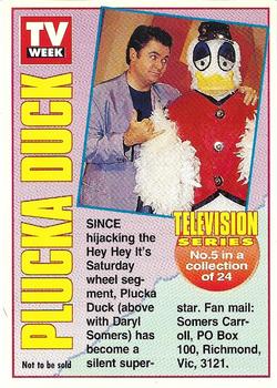 1994 TV Week Series 1 #5 Plucka Duck Back