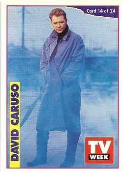 1994 TV Week Series 1 #14 David Caruso Front