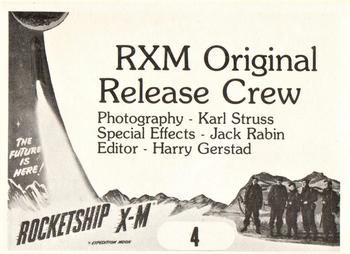 1979 FTCC Rocketship X-M #4 RXM Original Release Crew Back