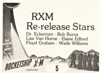 1979 FTCC Rocketship X-M #5 RXM Re-Release Stars Back