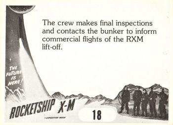 1979 FTCC Rocketship X-M #18 The crew makes final inspections and contacts Back