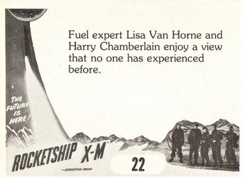 1979 FTCC Rocketship X-M #22 Fuel expert Lisa Van Horne and Harry Chamberlain Back