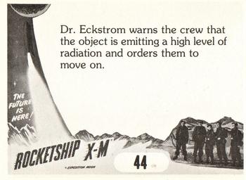 1979 FTCC Rocketship X-M #44 Dr. Eckstrom warns the crew that the object Back