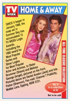 1995 TV Week Series 2 #5 Home & Away Back