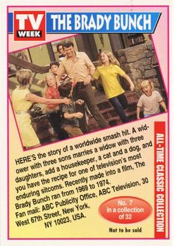 1995 TV Week Series 2 #7 The Brady Bunch Back