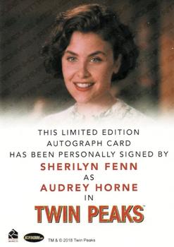 2018 Rittenhouse Twin Peaks - Autographs Classic #NNO Sherilyn Fenn Back