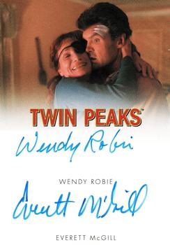 2018 Rittenhouse Twin Peaks - Dual Autographs #NNO Wendy Robie / Everett McGill Front