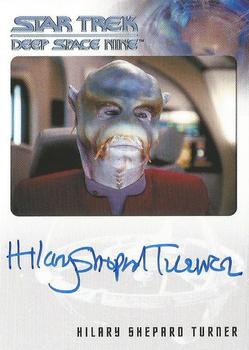 2018 Rittenhouse Star Trek Deep Space Nine Heroes & Villains - Autographs #NNO Hilary Shepard Turner Front