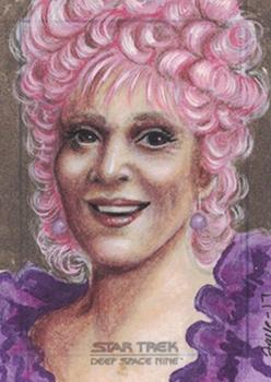 2018 Rittenhouse Star Trek Deep Space Nine Heroes & Villains - Sketch Cards #NNO Connie Faye Front