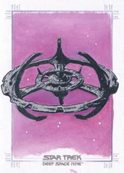 2018 Rittenhouse Star Trek Deep Space Nine Heroes & Villains - Sketch Cards #NNO Kevin Graham Front