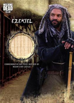 2018 Topps The Walking Dead Road to Alexandria - Manufactured Bat Cards #BR-KP Ezekiel Front