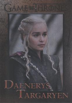 2018 Rittenhouse Game of Thrones Season 7 - Holofoil #25 Daenerys Targaryen Front