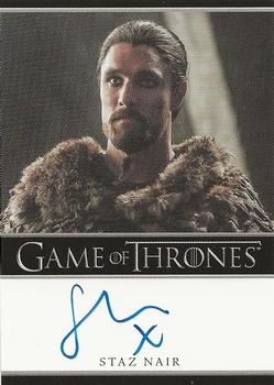 2018 Rittenhouse Game of Thrones Season 7 - Autographs Bordered #NNO Staz Nair Front