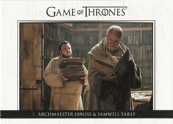 2018 Rittenhouse Game of Thrones Season 7 - Relationships #DL44 Archmaester Ebrose / Samwell Tarly Front