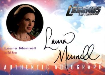 2018 Cryptozoic DC's Legends of Tomorrow Seasons 1 & 2 - Autographs #LM Laura Mennell Front