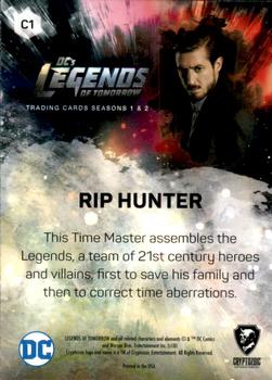 2018 Cryptozoic DC's Legends of Tomorrow Seasons 1 & 2 - Characters #C1 Rip Hunter Back